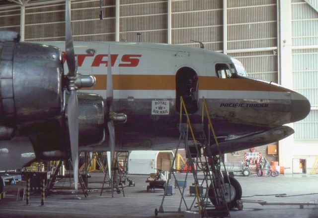 Douglas C-54 Skymaster (VH-EDA) - Photo taken in 1976 during an open day at Sydney Airport Australia. A classic aircraft.