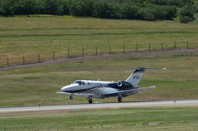 Cessna Citation CJ3 (N78ZG) - Landing 15 at KASE