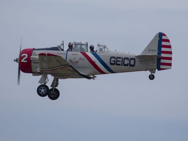 North American T-6 Texan (N60734) - OSH18. 25 JUKL 2018.