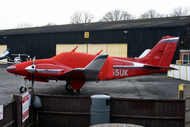 Beechcraft 55 Baron (N55UK) - 11-Apr-13.