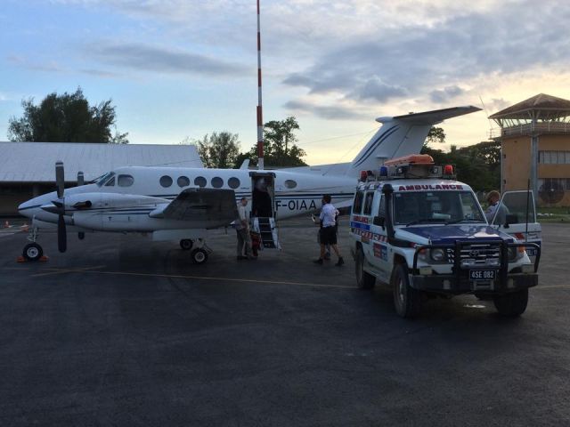 Beechcraft Super King Air 200 (F-OIAA)