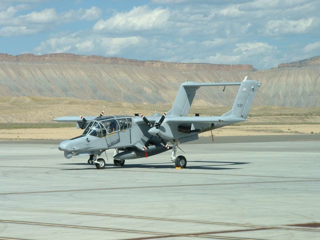 North American Rockwell OV-10 Bronco (15-5492) - 08 JUN 2013 - US Navy OV-10G+ test aircraft visiting KGJT