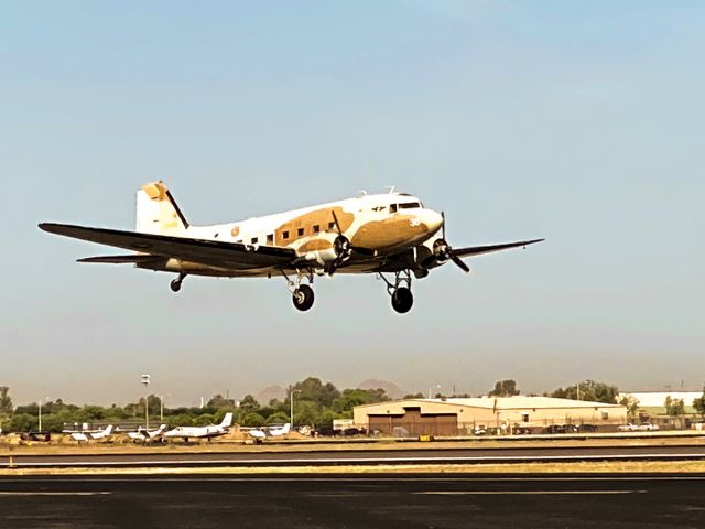 N147AZ — - C47 landing after 75th VE Day flyover