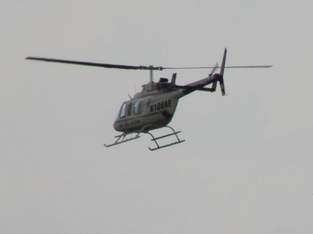 Bell JetRanger (N108AE) - Air Evac 14 flies home from KLEX