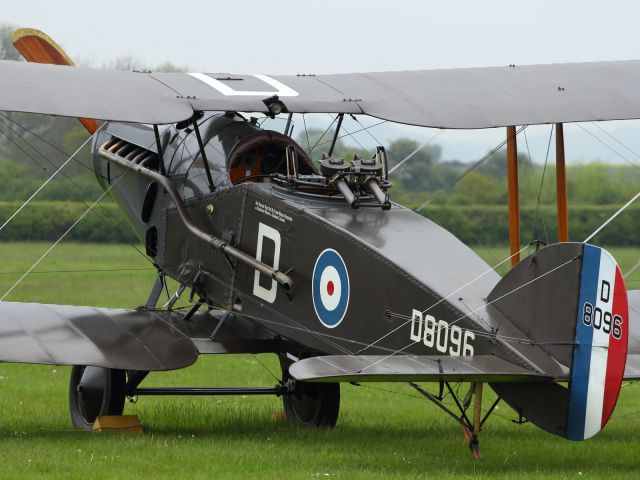 G-AEPH — - The buisness end of the Bristol F.2B Fighter.