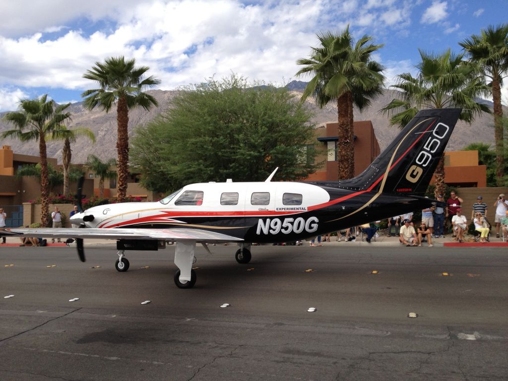 Piper Malibu Mirage (N950G) - AOPA Parade of Planes - Palm Springs