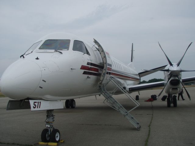 Saab 2000 (N511RH) - 1 of 3 Hendricks Motorsports Saabs that flew in for the weekend