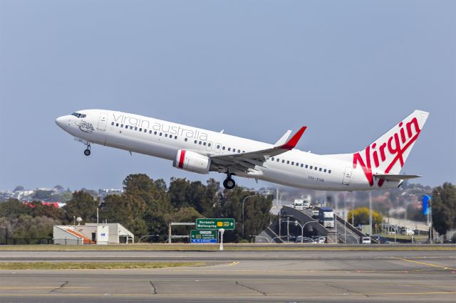 Boeing 737-800 (VH-YVA) - Virgin Australia (VH-YVA) Boeing 737-8FE(WL) at Sydney Airport.