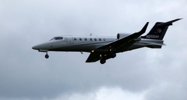 Learjet 45 (N256AH) - On final is this 2011 Learjet 45 in the Spring of 2019.