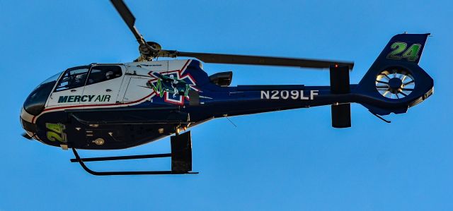 Eurocopter EC-130 (N209LF) - N209LF Eurocopter EC 130B4 Mercy Air s/n 4960 - North Las Vegas Airport  KVGTbr /Photo: TDelCorobr /November 19, 2024
