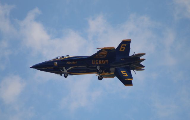 McDonnell Douglas FA-18 Hornet (16-5782) - Blue Angels at Dayton Airshow 2024