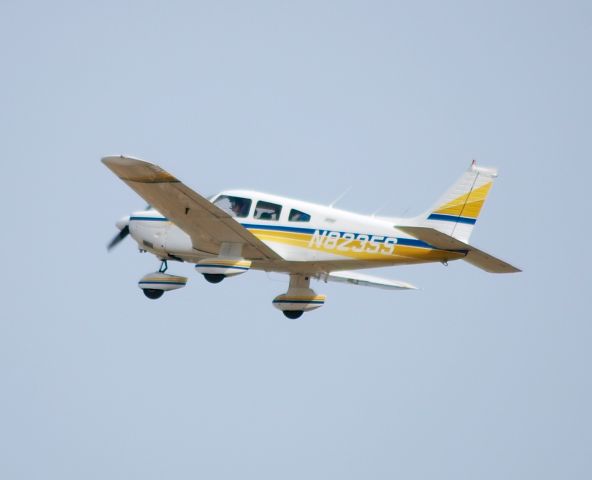 Piper Cherokee (N8235S) - Departing EAA Airventure 2012