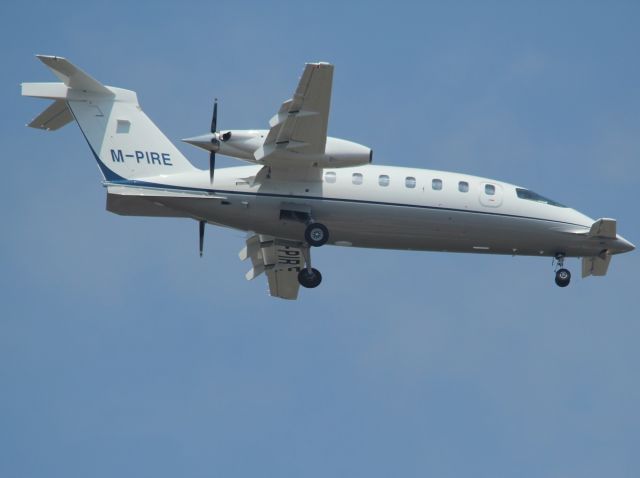 Piaggio P.180 Avanti (M-PIRE) - 16 JUL 2015 RWY 05