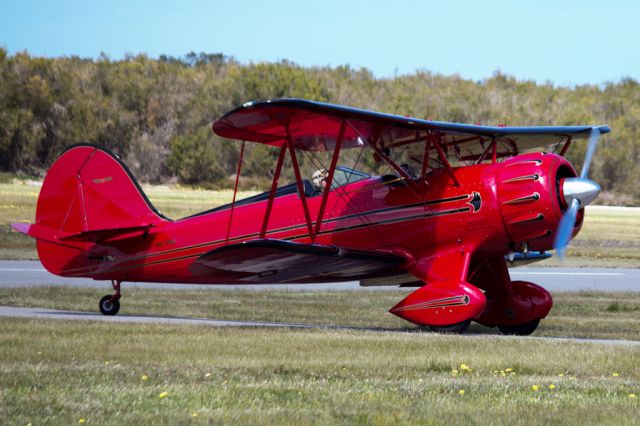 WACO OHIO YMF (VH-YRB) - WACO YMF F5C sn 75-1834 VH-YRB Serpentine 25-09-16.