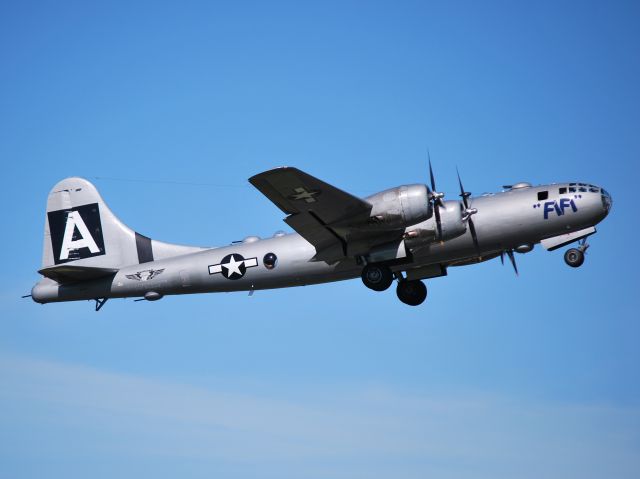 Boeing B-17 Flying Fortress (N529B) - AMERICAN AIRPOWER HERITAGE FLY MUSEUM departing runway 2 KJQF - 5/25/13