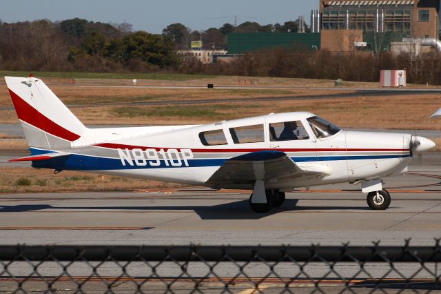 Piper PA-24 Comanche (N8910P) - 1966 Piper PA-24-260 Cherokee heading back to Daniel Field in Augusta, GA. Photo taken on 3/4/2021.