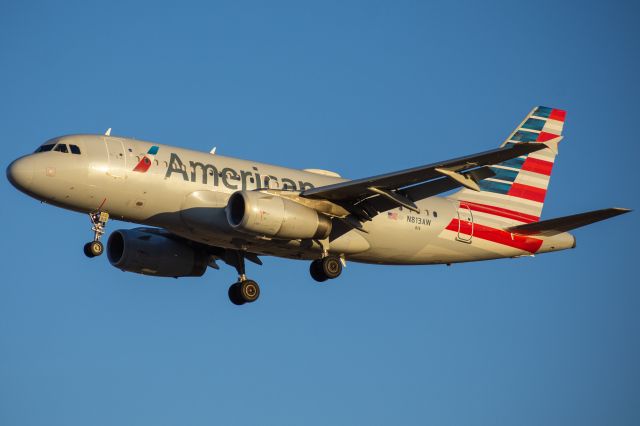 Airbus A319 (N813AW) - AAL2448 DFW-RNO