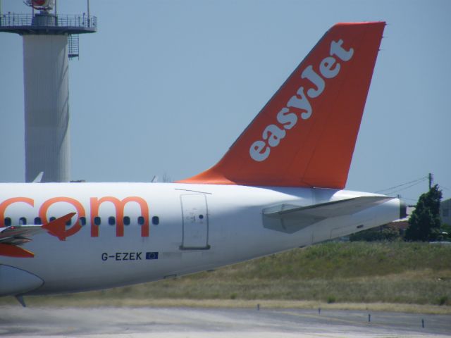 — — - lisbon airport runway03. It was only the license G-EZEK