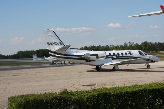 Cessna Citation II (N418KW) - ON THE RAMP IN AUBURN, AL