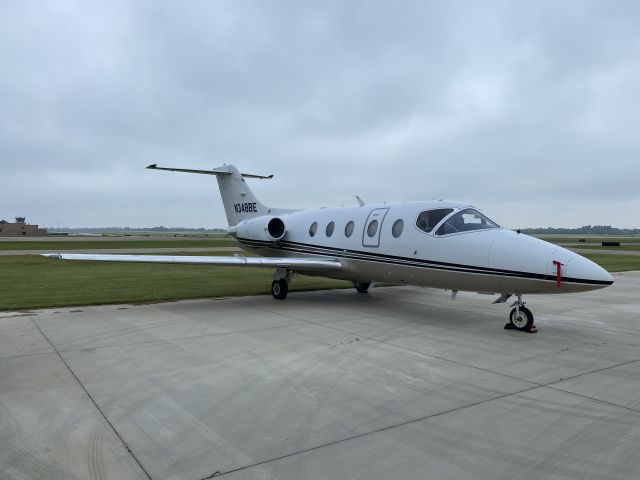 Beechcraft Beechjet (N348BE) - Resting at JetSet FBO.