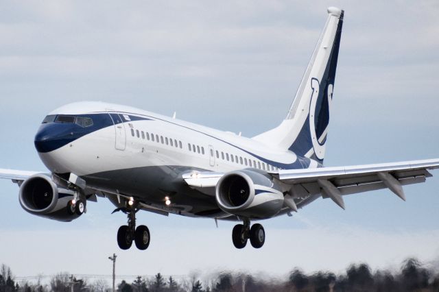 Boeing 737-700 (N101TD) - 1999 Boeing 737-700 BBJ operated by Bopper Airways on behalf of the Indianapolis Colts, arriving into Buffalo ahead of their game against the Buffalo Bills (01-09-21)