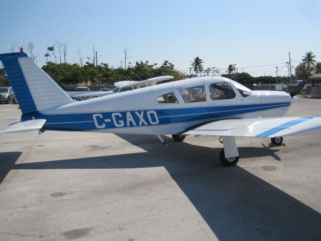 Piper Cherokee Arrow (C-GAXO) - Piper Arrow spotted in Freeport Bahamas