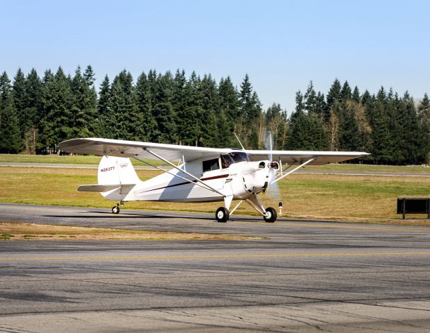 N26377 — - N26377 1940 Aeronca 65-LA C/N L8410