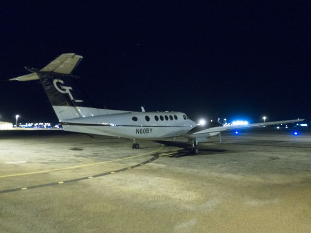 Beechcraft Super King Air 200 (N60BY) - At Broome, Australia. Clearing customs after a ferry flight from the USA. 16 MAR 2018.