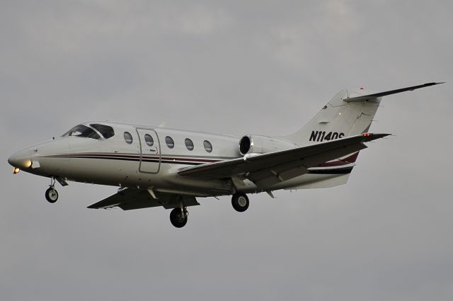 Beechcraft Beechjet (N114QS) - Seen at KBWI on 9/27/2009.      a href=http://discussions.flightaware.com/profile.php?mode=viewprofile&u=269247  [ concord977 profile ]/a