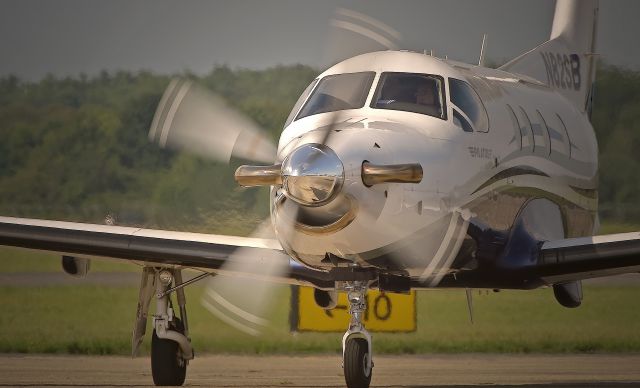 Pilatus PC-12 (N82SB) - Taxing Cape May County NJ