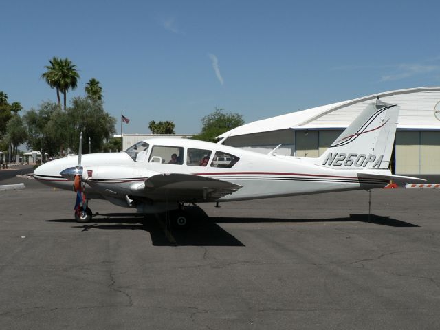 Piper Aztec (N250PA) - May 31, 2008.