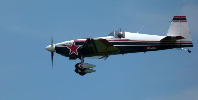 Experimental  (N540MG) - On short final is this is this 1990 Staudacher 300 Aerobatic aircraft in the Summer of 2023.