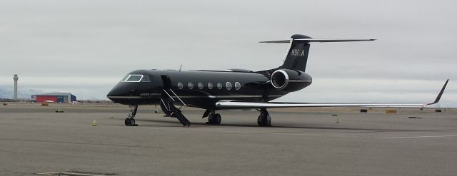 Gulfstream Aerospace Gulfstream V (N96UA) - At Tac Air at Salt Lake International. 