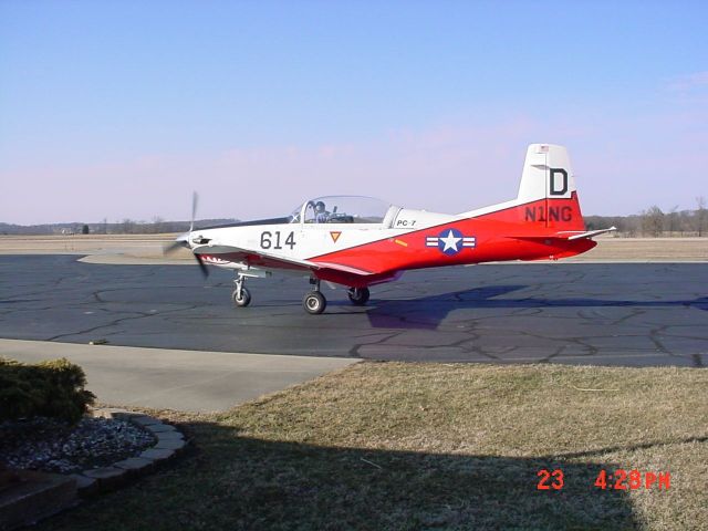 Pilatus PC-7 Astra (N1NG) - Parking in front of Terminal