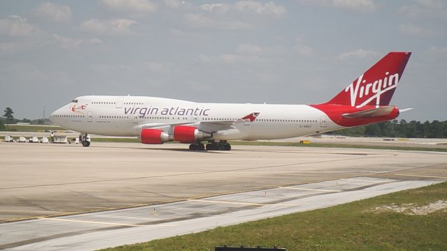 Boeing 747-200 (G-VROY) - Watch fair well  tour on You Tube channel BIG JET TV  , “Hanger tour with Virgin 747 G-VROY”