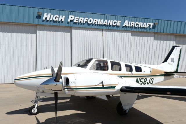 Beechcraft Baron (58) (N58JG) - Another Fine Baron Sold by High Performance Aircraft, Inc.