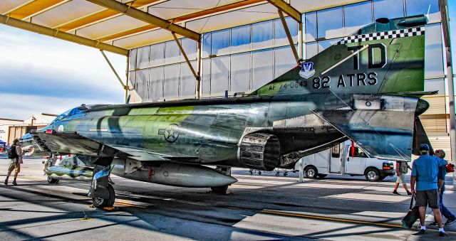 74-0643 — - 74-0643. McDonnell Douglas QF-4E Phantom II 82 ATRS - Las Vegas - Nellis AFB (LSV / KLSV)br /Aviation Nation 2016 Air Showbr /USA - Nevada, November 12, 2016br /Photo: TDelCoro