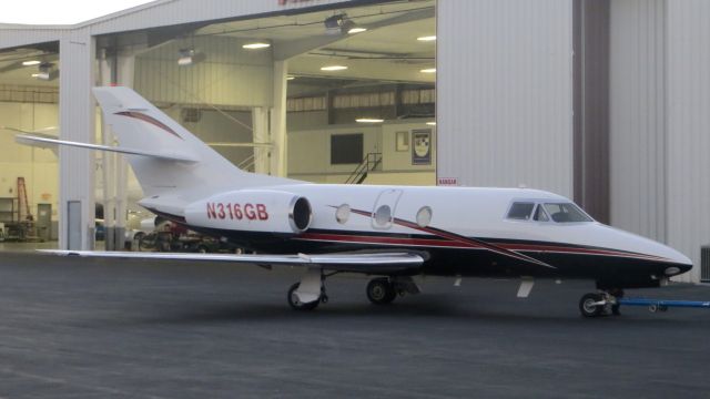 Dassault Falcon 10 (N316GB) - Greg Biffle's Dassault Falcon 10 11/6/13