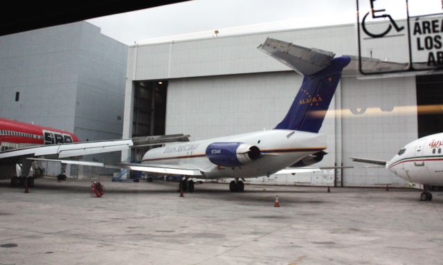 McDonnell Douglas MD-82 (N73444) - Being fitted to be the first MD 80 freighter