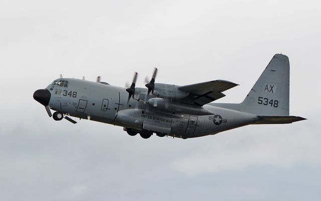 Lockheed C-130 Hercules (16-5348) - convoy3222 usn c-130t 165348 dep shannon 15/7/18.