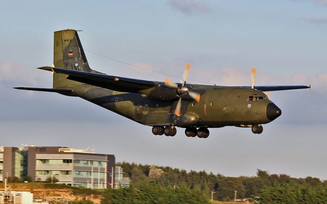 TRANSALL C-160 (N5075) - transall c-160d 5075 landing at shannon 3/9/13