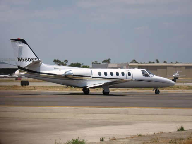 Cessna Citation II (N550SS) - Taxiing to RWY 30