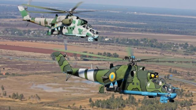 MIL Mi-25 — - somewhere in the sky of Ukraine