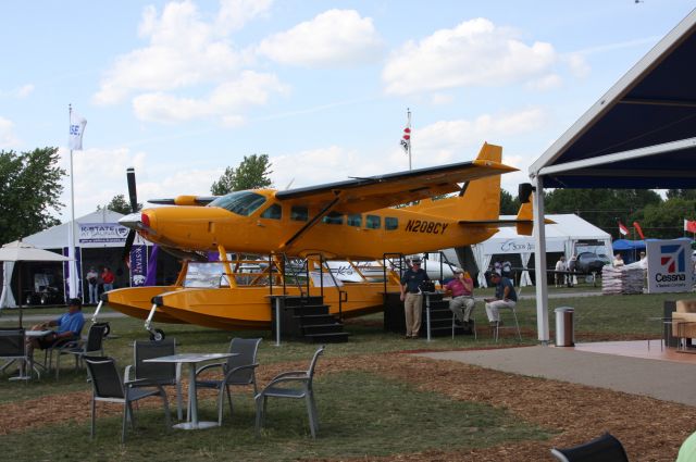 Cessna Caravan (N208CY) - Cessna Booth Oshkosh, WI