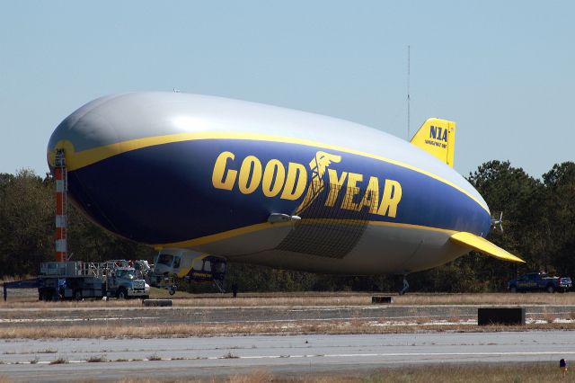 Unknown/Generic Airship (N1A) - Wingfoot One at PDK after flying for 3 hours over the Mercedes-Benz Stadium. Photo taken on 11/18/2020.