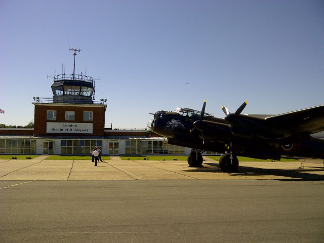 Avro 683 Lancaster — - Lancaster at Biggin Hill Aug2011