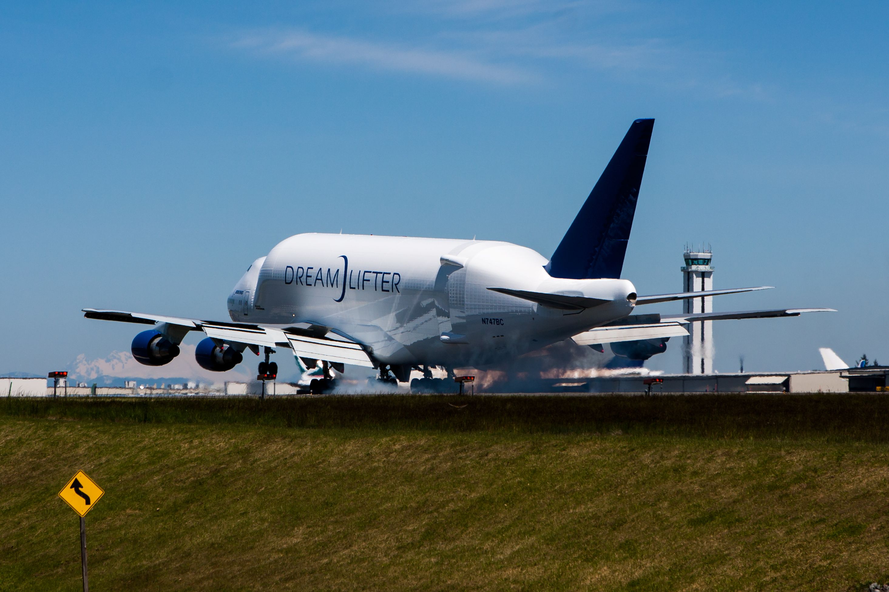 — — - Dreamlifter inbound from Taiwan.