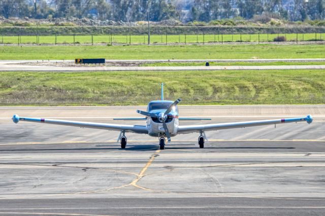 Piper PA-24 Comanche (N6896P) - Piper PA-24 250,  Comanche 250 at Livermore Municipal Airport (CA). March 2021
