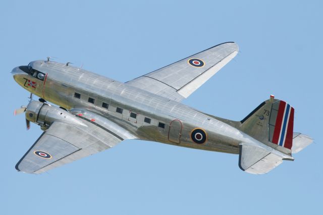 LN-WND — - Flypast at Flying legends 2013.