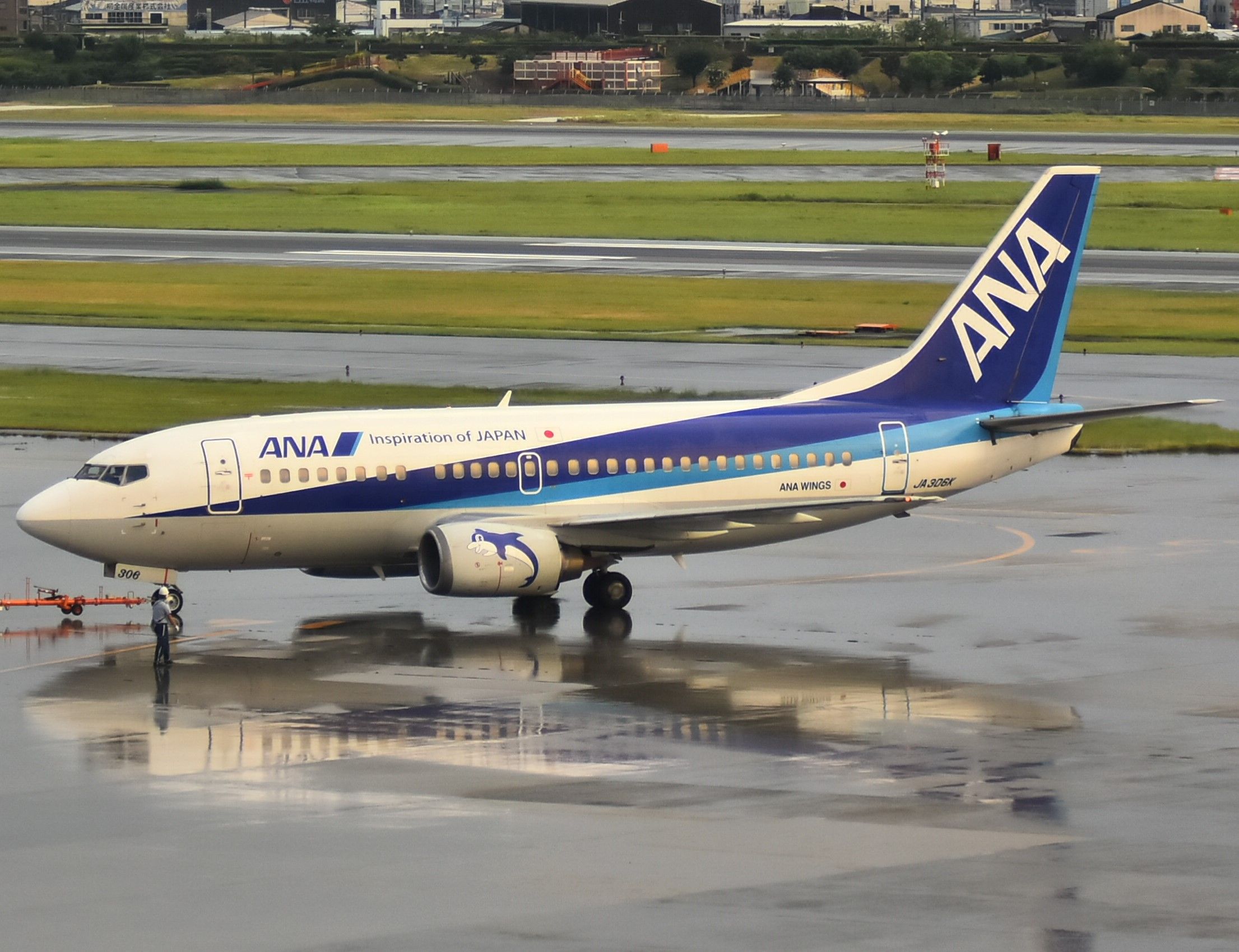 Boeing 737-500 (JA306K)